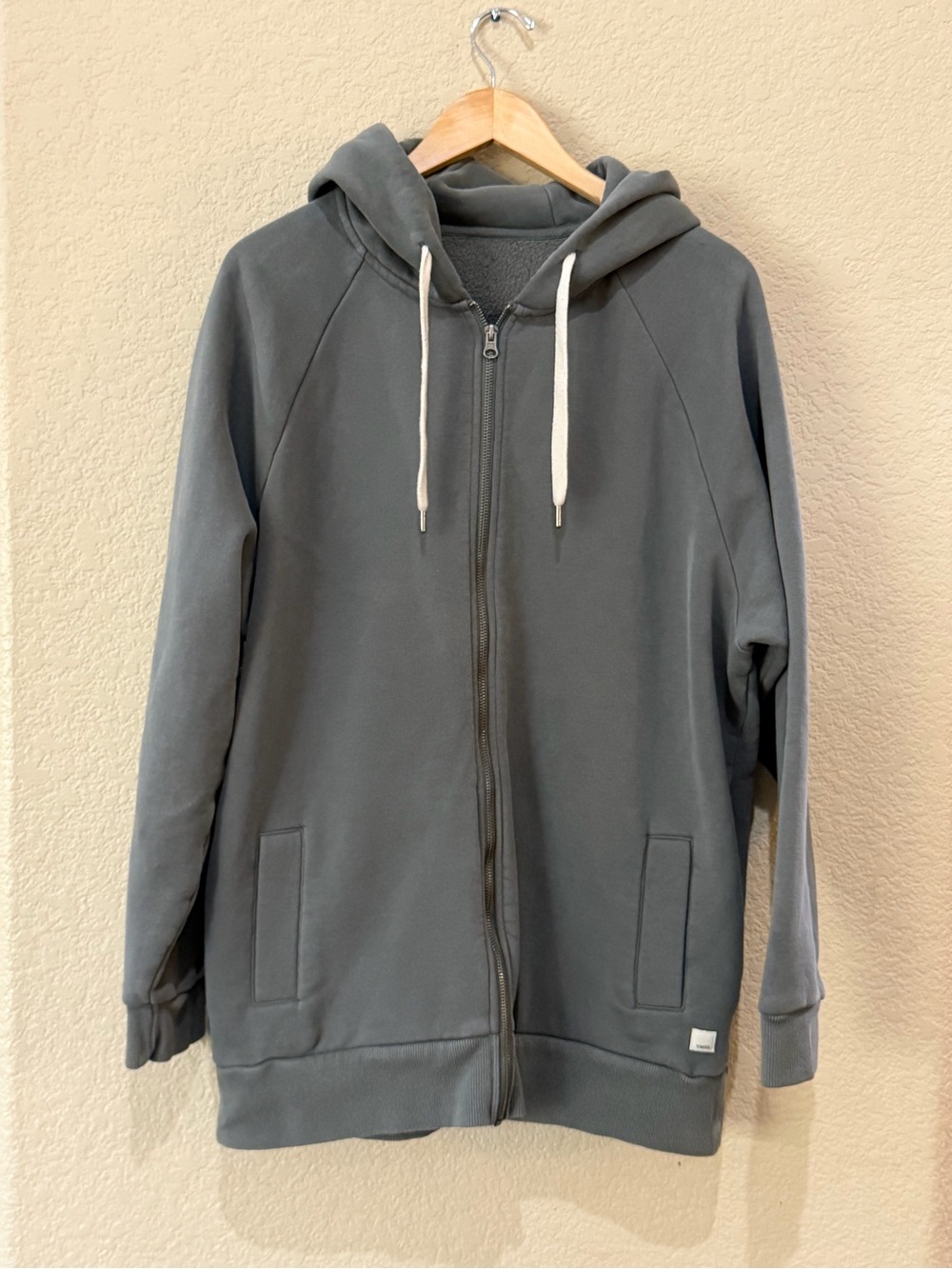 Vuori Restore Oversized Full-Zip Hoodie, Sz LG